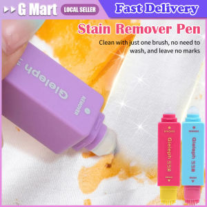 White Clothes Stain Remover Pen Household Powerful Degreasing Pen Portable Waterless Oil Stain Remover Pen For Emergency Use