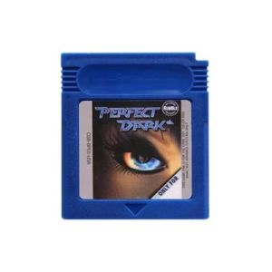 Bandai | Rewritable USA Version GBC Game Cartridge Perfect Dark 9 Colors Shells with Battery Video Game Console Card