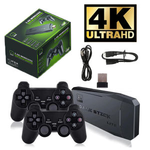 M8 Video Game Console 15000 Game 64 32GB Retro Game Christmas Gift for PS1/GBA Boy 2.4G Dual Wireless Handle Game Stick 4K