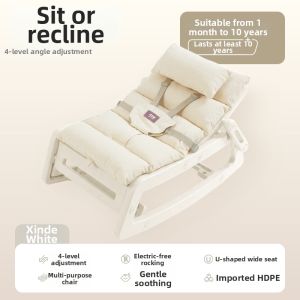 QIAOLEXIONG | Soothing Manual Baby Rocking Chair
