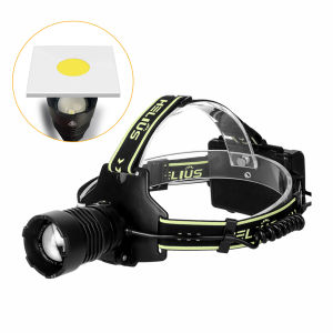 LED Headlamp Hand Wave Induction Rechargeable Long Lasting White Laser Long Range Outdoor Lighting Tool