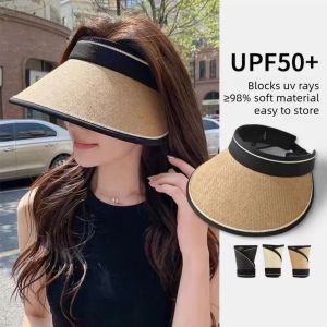 Summer Outdoor Womens Foldable Sun Protection Hat Bike Riding Cap Face Covering Sunshade Hat Short Brim Hat UV Protection