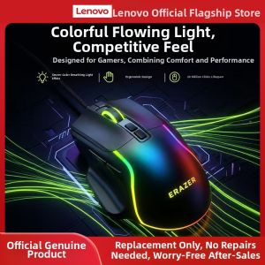 Lenovo | Quiet Low Latency Plug-and-Play Wired Mouse