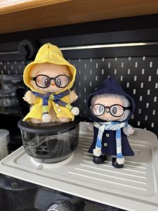 Labubu Magic Robe Harry Potter Costume Replacement Doll Clothes Macaron Generation One Two Three Sitting Soft Plush Toy