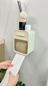 Wall-Mounted Tissue Box Organizer: A Space-Saving Solution