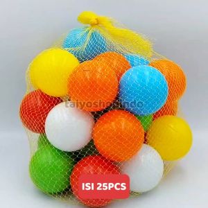 TAIYO Aquatic Mandi Bola Pit Premium Ball Net Isi 25 50 100 Bath Renang Colorful Warna Mainan Anak