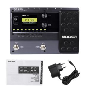 Bàn Đạp Hiệu Ứng Guitar MOOER GE150 Với 55 Mẫu Amply 151 Hiệu Ứng Looper 80 Giây 40 Nhịp Điệu Trống Và Kết Nối USB