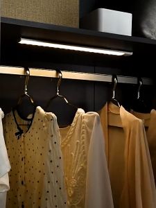 Emika Choice 3 Colors LED Night Light Motion Sensor Ultrathin Wireless for Wardrobe Kitchen Cabinet