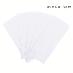 Practical Household Dust Cleaning Brush with 10 Pcs Non-woven Cleaning Cloth Long Handle Dust Gap Brush for Home Cleaning Tool