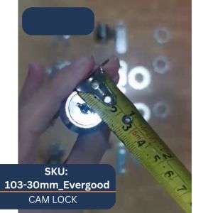 Evergood 103 30mm Cam Lock (Silver) Drawer Lock Cabinet Lock Office Cabinet Lock
