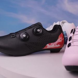 Speed Cycling Sneakers Road Bike Shoes Men Women Sports Route Cycling Shoes Self-locking Racing Bicycle Cleats Shoes for Shimano