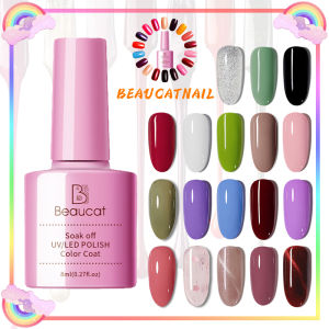 Top Coat (เคลือบสีเล็บเจล)/base coat/MATTE TOP UV LED Gel Polish Soak Off ทาเล็บเจล สีทาเล็บเจล สีเจล(7.3ML)