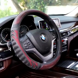 🍀𝑮𝙞𝒂́ 𝑺𝙤̂́𝒄🍀Bọc Vô Lăng 3D Thể Thao Phối Da nhiều Màu Cho Xe Điện Vinfast Size 36cm Phù Hợp Xe VF3VF5E34VF8