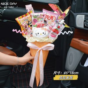 บุพการีดอกไม้สุนัขจิ้งจอก ของขวัญวันเกิดสำหรับเด็ก ของขวัญวันคริสต์มาส ดอกไม้ช่อดอกไม้บุพการีสุดสร้างสรรค์สำหรับเด็ก