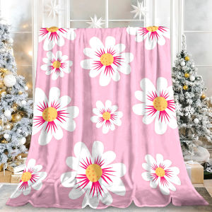 Beast Kingdom | Cute Fox Festive Full Size Holiday Cozy Microfiber Blanket Great for Thanksgiving Christmas New Year Presents