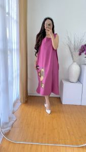 Daster RAYON jumbo ld 120. daster bear ld 120 cm. DASTER KARAKTER TERBARU MOTIF BEAR