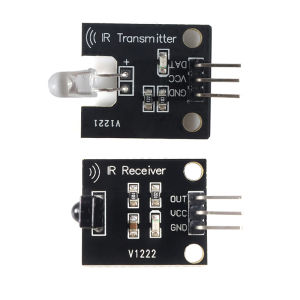IR Infrared Transmitter & Receiver Sensor Module Kit for Arduino | 38KHz 10M Range | 5V Digital Pair Set