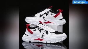 Sogo Fashion รองเท้าผ้าใบผู้ชาย รองเท้าแฟชั่น รองเท้ากีฬา LF111