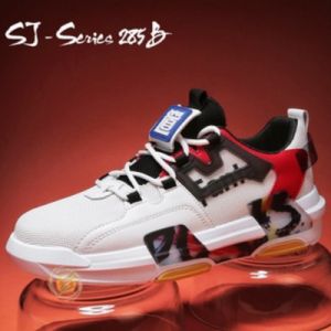 [IDOLA] Sepatu Sneakers Pria Motif Trendy Keren Kasual Kualitas Import Premium -285B