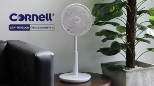 Cornell 9" 3D Circulator Fan CCF-9003DCR with BLDC Motor - 26W - Auto Oscillation - Magnetic Remote - 2 Year Warranty