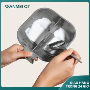 Bộ Dụng Cụ Nhuộm Tóc 2 Món Cho Salon Gồm Bát Nhuộm Cọ Nhuộm Và Bát Đựng Dầu Dụng Cụ Làm Tóc Bằng Nhựa Để Pha Màu Tóc