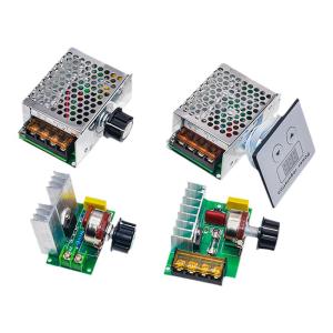 Bộ Điều Áp Công Suất Lớn 4000W Có Thể Kiểm Soát Chip Có Vỏ Và Màn Hình Có Thể Điều Chỉnh Tốc Độ Nhiệt Độ Có Nút Bấm