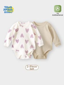 TONGLIANCHUXIN | Autumn Baby Long Sleeve One-piece Newborn Toddler