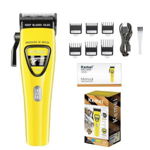 Kemei | Kemei Hair Clippers Professional Hair Trimmers External Rotor Brushless Motor Hair Trimmers Adjustable Trimmer for Men KM-1566