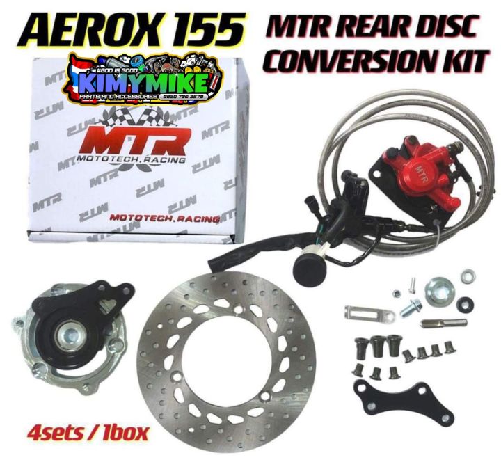 disc brake conversion kit for aerox 155 ( fully set ) Lazada PH