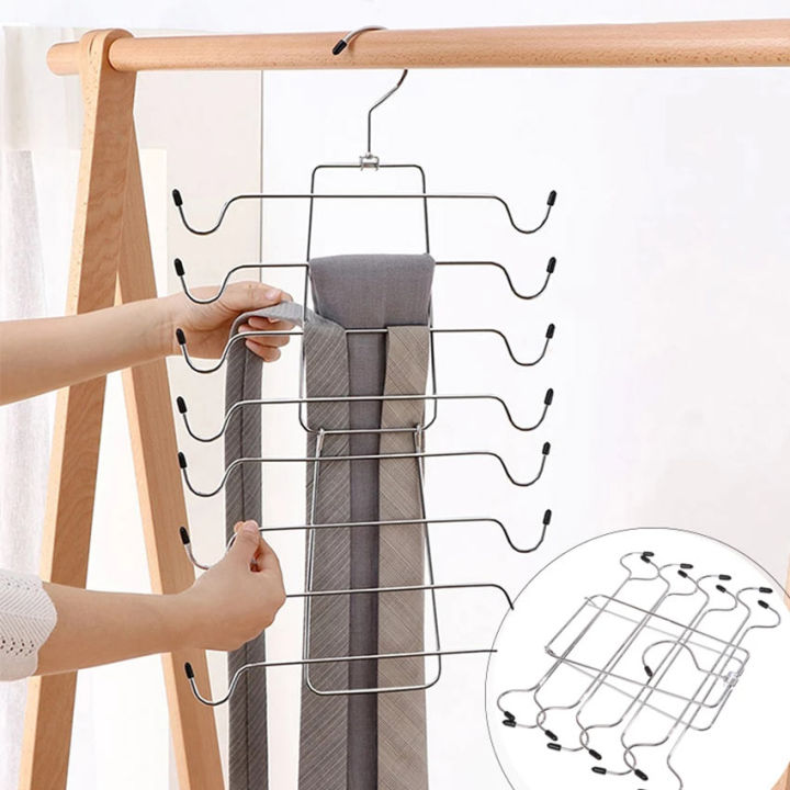 Multi Layer Bra Organizer Hanger Clothes Rack Hanging Storage Closet