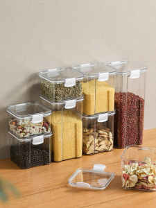 Food Grade Transparent Kitchen Storage Jars