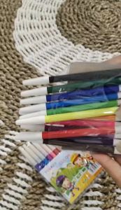 Spidol 12 Warna Murah Besar dan Kecil