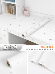 Waterproof Tablecloth Renovation Self Adhesive Desk Paper Study Desk Tea Table Furniture Transformation Table Sticker