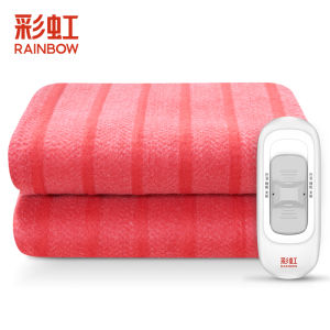 Rainbow Electric Blanket Single Person Student Dormitory Bed Power off Protection Safety Temperature Adjustment Elderly Double Bed Electric Quilt Home Use