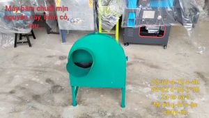 Máy băm cỏ voi băm chuố mịn nguyên cây motor 22kw giá rẻ