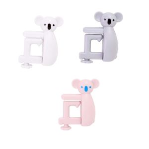 6Pcs Cartoon Animal Table Side Hanging Hook Multifunctional Adjustable Backpack Holder Durable Portable Bag Hanger for Desk