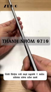 Thanh nhôm LED 0710 (gửi hàng thanh 1m) (cần gửi thanh 3m lh shop)