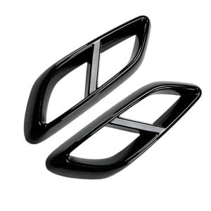For Mercedes Benz E-Class CLE Coupe C236 W214 2024 2025 ABS Exhause Filter Tail Throat Cover Trim Car Accessories
