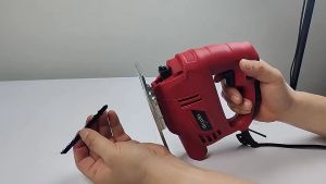 Electric Jigsaw powel tool jig saw wood work woodworking household house wood cutter machine