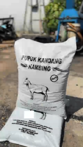 pupuk kandang kambing organik REPACK ( kohe kambing ) butiran halus sudah difermentasi MYSHOP11