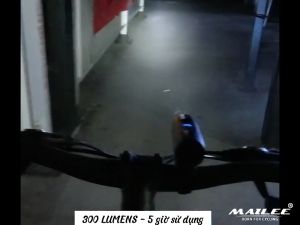 Đèn Xe đạp TX-300 BICYCLE LIGHT độ sáng 300lumens chất liệu Nhôm sạc USB 2200mAh đi đêm chiếu sáng (không kèm pát treo ngược) - Mai Lee