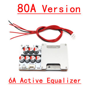 4S LiFePO4 80A 150A BMS Active Equalizer Lithium Battery Protection Board Balance 12V Inverter Motorcycle Car Start Power Tool