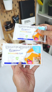 Giorgione Modelling Clay Air Dry Clay White 250 Gr 500 Gr Clay Kering Diangin