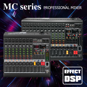 audio 8 12 channel mixer sound system original for seven-segment stereo equalizer dsp Bluetooth interface USB Recording output