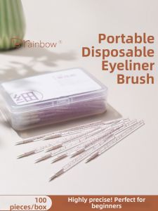 Brainbow | Ultra Fine Eyeliner Lip Detail Brush 100 Pcs
