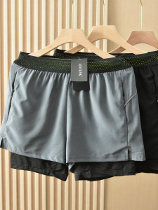 Reflective Quick Dry High Elastic Breathable Mens Running Shorts Summer Sportswear Inner Lining Not Sweat Trap Fashionable