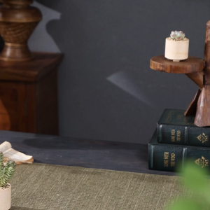 ไม้เนื้อแข็งชั้นวางดอกไม้ชั้นวางของตกแต่งเครื่องประดับโต๊ะทำงานในร่มโต๊ะวางดอกไม้ขนาดเล็กชั้นวางของกระถางดอกไม้