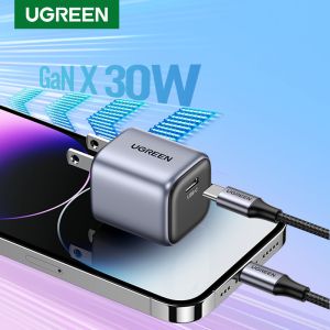 UGREEN 30W GaN Charger PD Fast USB Type C Charger USB C PD3.0 QC3.0 Quick Charging For iPhone 15 14 13 12 11 iPad Pro Model:90901 Sạc Pd 3.0 Qc 3.0 Cao Cấp Sạc Mini Dễ Mang Theo - Lazada