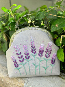 Handmade Embroidery DIY Material Kit Cube Bag Embroidery Art Heritage Craft Three-dimensional Embroidery Home Fabric Sewing