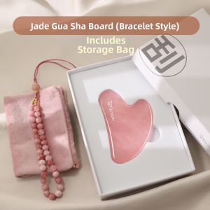 Brainbow | Facial Gua Sha Massager Jade Lifting & Stimulating